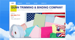 Desktop Screenshot of dunntrimming.com